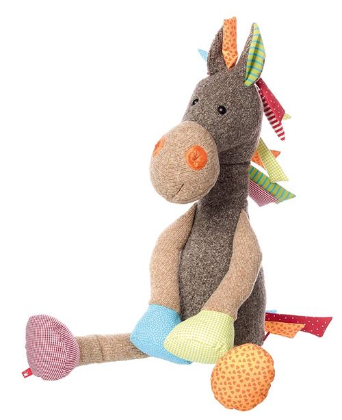 Sigikid, 38744 Enfant Mixte Peluche XXL Cheval PatchLainerk Sweety