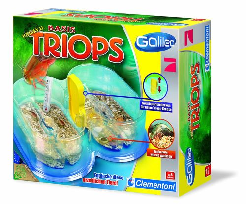 Clementoni - 5695195 - Galileo - Set de base Original Triops - Langue: allemande