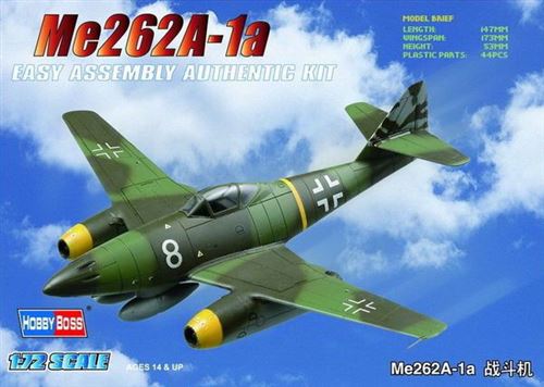Me262a-1a - 1:72e - Hobby Boss