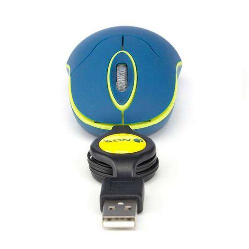 NGS SIN - muis - USB - blauw
