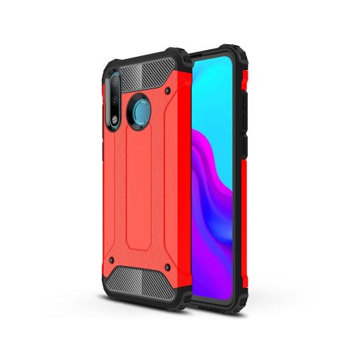 Coque en TPU véhicule hybride lourd rouge pour votre Huawei P30 Lite