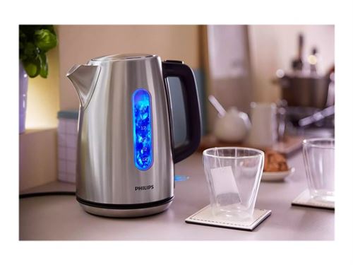 Philips Viva Collection HD9357 - Bouilloire - 1.7 litres - 2.2 kWatt - acier inoxydable