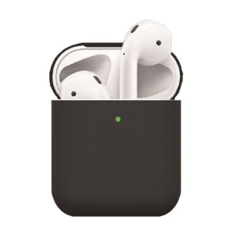 Coque en silicone airpods mats noir pour votre Apple AirPods (2019)/(2016)  - Accessoire Audio - Achat \u0026 prix | fnac