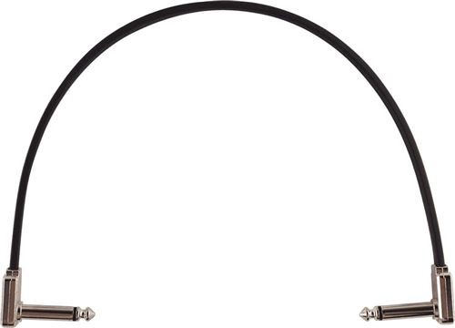 Ernie Ball 6227 - Cables instrument patch - coudé fin & plat - 30 cm