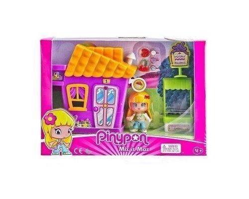 Pinypon 700014333A. Mini casitas y figura.