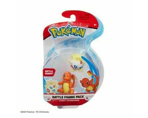 PoKemon Battle Figure Pack - Figurine Salameche / Charmander + Togepi - 5 cm