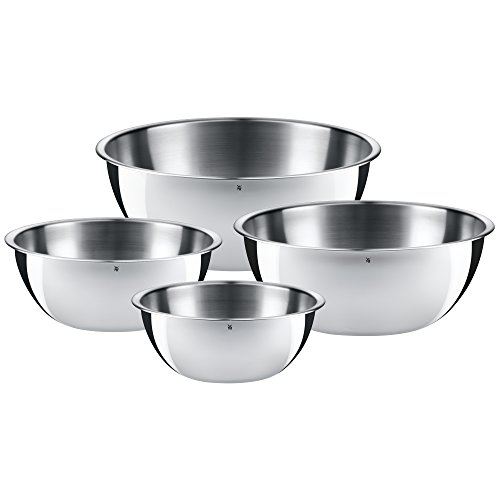 Wmf 06.4570.9990 ensemble de bols rond acier inoxydable acier inoxydable bol