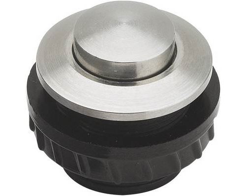 Grothe 62006 Bell Button Stainless Steel 12V/1.5A Corrosion-Resistant