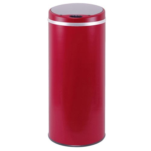 Kitchen Move Poubelle Automatique - SOHO - 42 L - Rouge Mat - vue 1