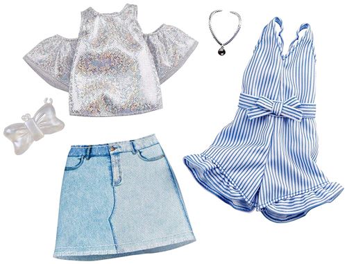 Barbie ensemble robe jupe et robe poupée ado 2 pièces