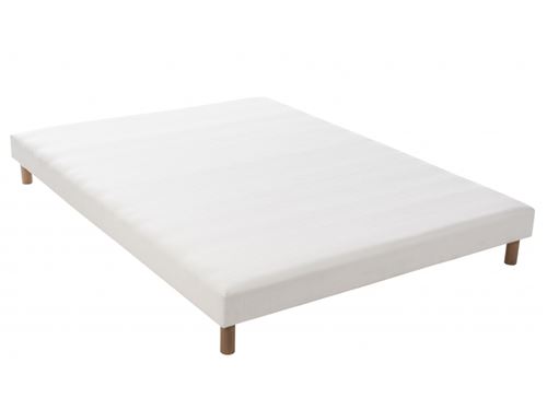  CONFORT DESIGN Sommier 140 x 190 - Tapissier - 12 lattes fixes
