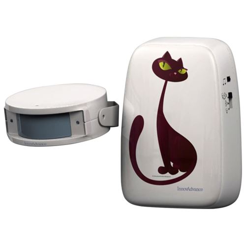 Cat & Hound Cat doorbell Haustier-Türklingel Weiß 1St.