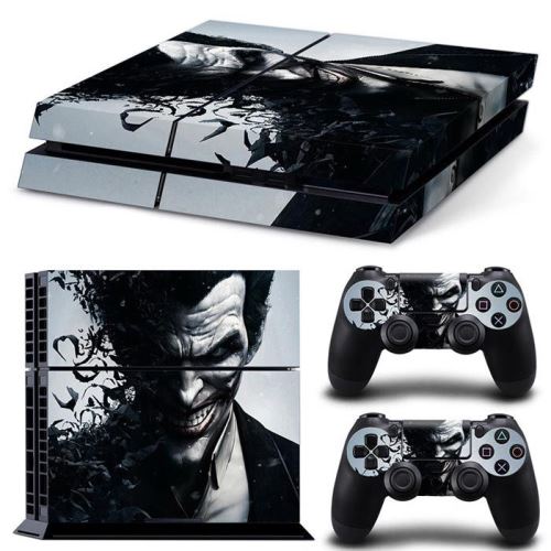 Autocollant Stickers Skin de Protection pour Console et Manette Sony Playstation PS4 - Batman #2