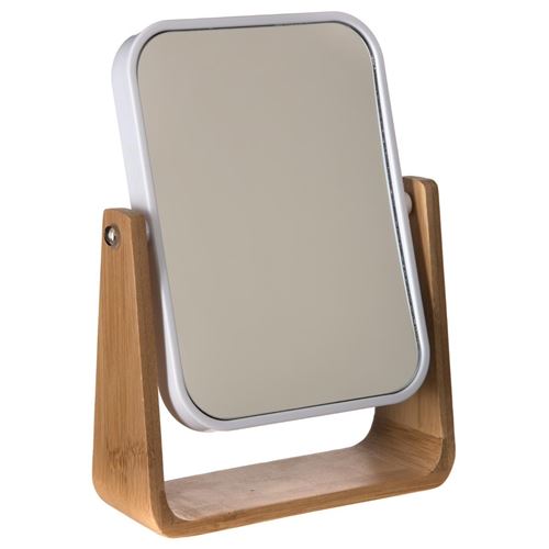 Paris Prix Blanc Five Simply Smart - Miroir À Poser "Natureo" 22Cm Naturel &