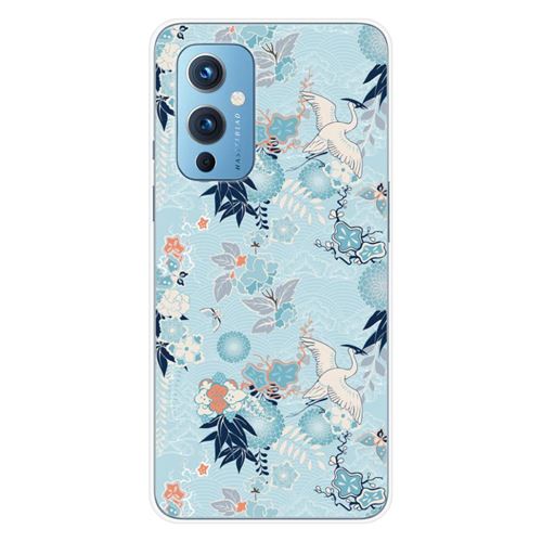Coque en silicone imprimée compatible OnePlus 9 Kimono