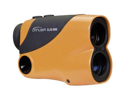Télémètre Danubia DJE-600 orange 6 x 25 mm noir, orange Portée (fx) 5 à 600 m