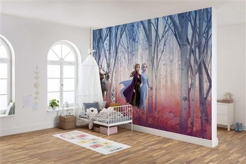 Papier Peint - Frozen Friends Forever 368x254cm - Papier,