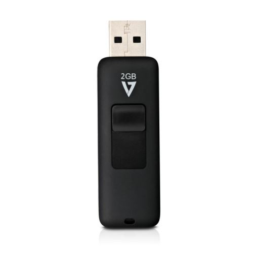 Clé Usb V7 2gb Usb 2.0 2go Usb 2.0 Type A Noir Lecteur Usb Flash