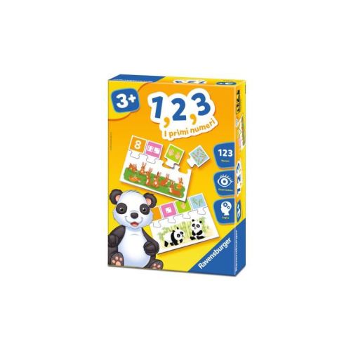 RAVENSBURGER 1,2,3 Jeu - Les premiers chiffres - Jeux pour enfants