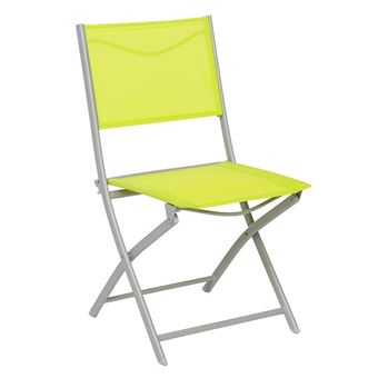 Chaise Pliante Modula Hesperide Vert Granny Silver Mat Mobilier