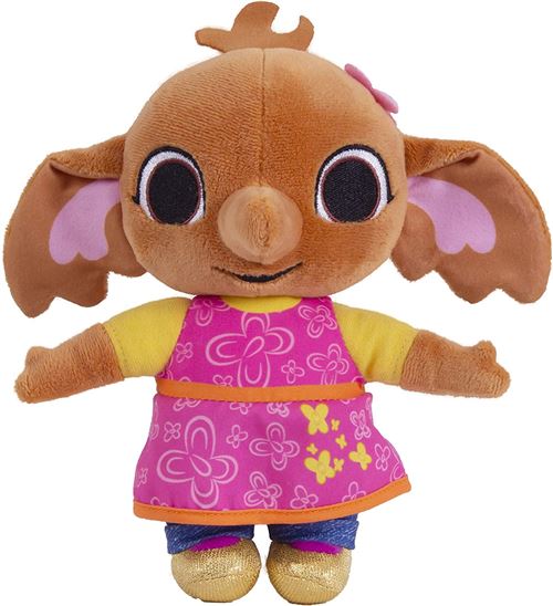 Bing peluche Sula girls 22 cm en peluche rose/marron