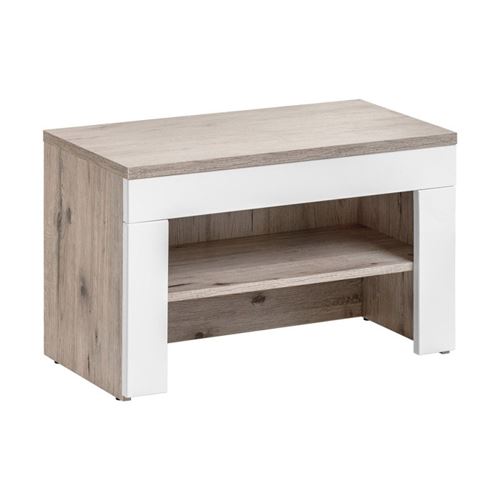 Paris Prix - Meuble &agrave; Chaussures Bois gustavo 60cm Naturel