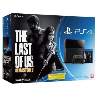 Console SONY PS3 500Go Noire + The Last of Us Reconditionné