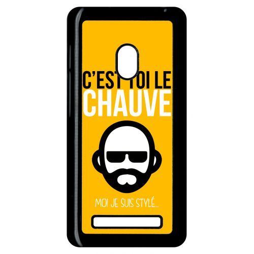 Coque asus zenfone 5 c est toi le chauve moi je suis styl 5