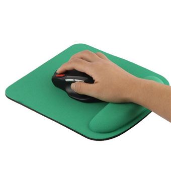 Tapis de souris ergonomique Plush Touch avec repose-poignet intégré