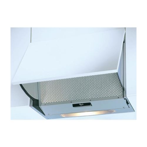Whirlpool AKR 852 GY - Hotte - intégré - largeur : 59.9 cm - profondeur : 27 cm - evacuation & recyclage - gris neutre