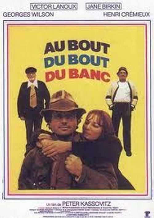 Au bout du bout du banc - 40x60 cm - AFFICHE / POSTER