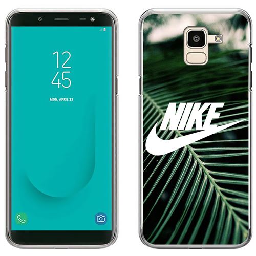 Coque pour Samsung Galaxy J6 -  Nike Logo Palmier