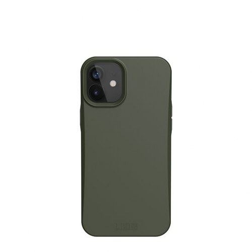 UAG Rugged Case for iPhone 12 Mini 5G [5.4-inch] - Outback Olive - Achterzijde behuizing voor mobiele telefoon - olijfgroen - voor Apple iPhone 12 mini