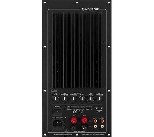 Module subwoofer actif 125 W Monacor SAM-2