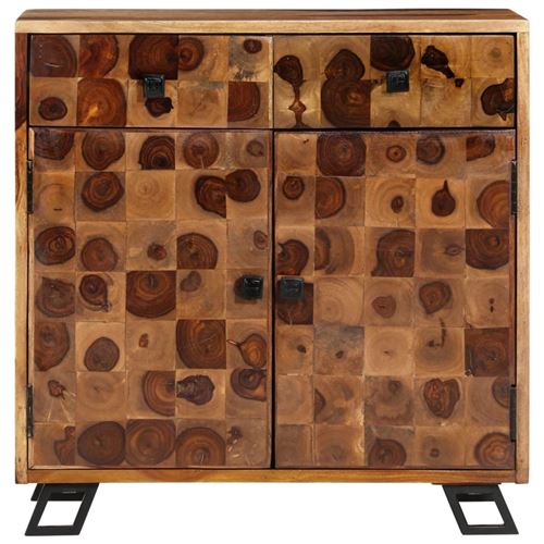 vidaXL Buffet Bois massif de Sesham 65 x 35 x 65 cm