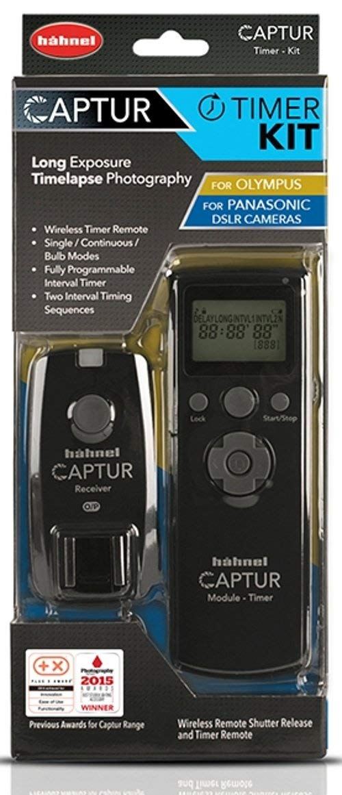 Hähnel 1000.717.0 – Kit de récepteur et module Timer (compatible avec caméras olympus et panasonic)