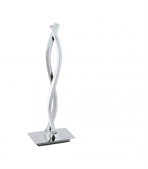 Lampe de table LASANA 2 2 ampoules chrome