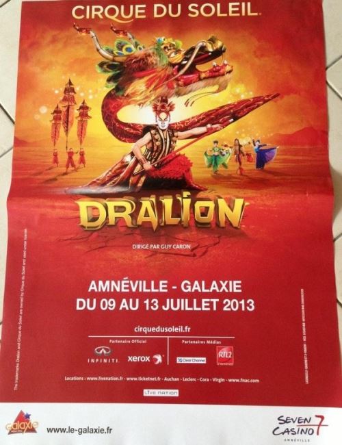Cirque Du Soleil - 70x100 cm - AFFICHE / POSTER