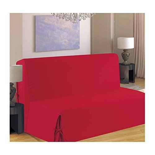 Homemaison - F516-52 - Housse de Clic-Clac - Nouettes dos couvert - Rouge