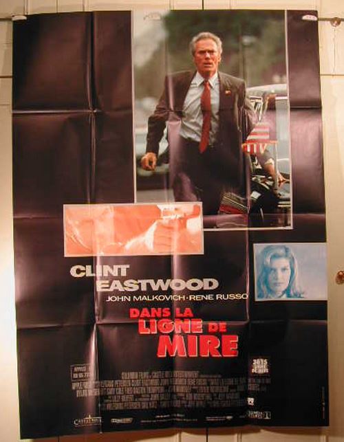 Dans la Ligne de Mire - affiche pliée - 116x158 cm - AFFICHE / POSTER