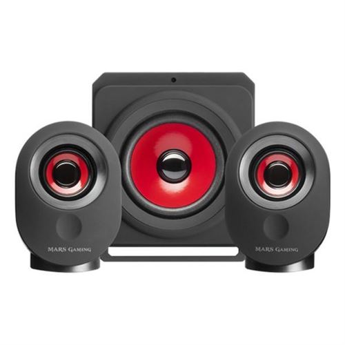 Haut-parleurs pour jeu Mars Gaming MSX Bluetooth 35W Noir