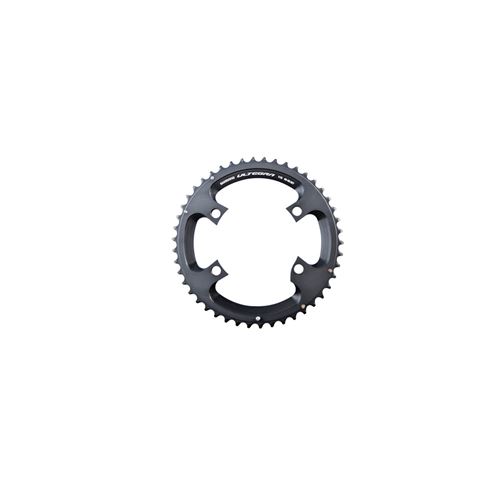 Plateau route diam 110 exter 46dts noir shimano origine ultegra r8000 11v. (4 branches)