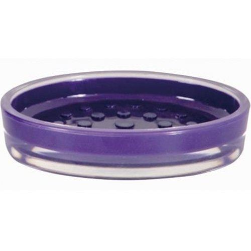 MSV 140683 Tahiti Porte Savon Acrylique Pourpre 30 x 20 x 15 cm