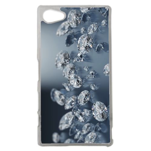 Coque Diamant Pure Compatible Sony Z5 Compact Transparent