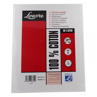 Carton entoilé - 40 x 50 cm - Lefranc Bourgeois - 1