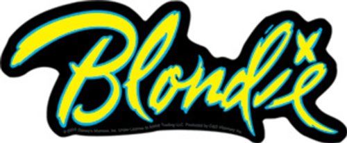 Licences Produits Blondie Logo Sticker