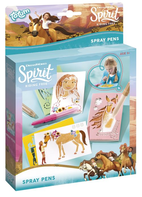 Totum stylos vaporisateurs Spirit14.5 x 21.5 cm junior 9-pièces