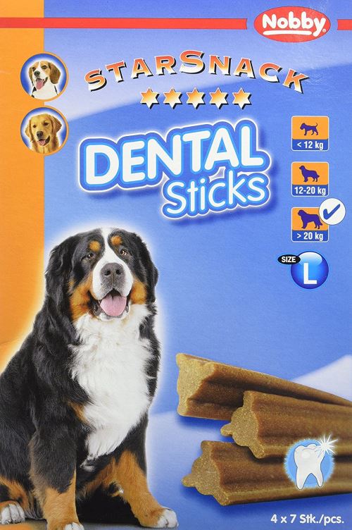 Nobby Friandise pour Chien Dental Sticks 840 g