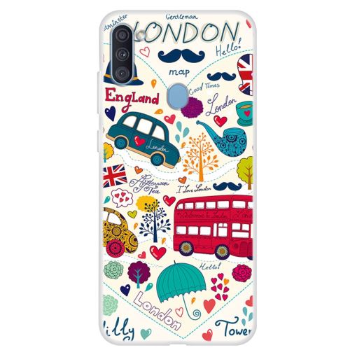 Coque en TPU impression de motifs modèle de dessin animé pour votre Samsung Galaxy A11