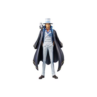 Figurine One Piece Rob Lucci Stampede Movie DXF The Grandline Men Volume 3B 17 cm